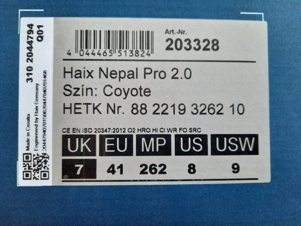 Haix Nepal Pro 2.0 bakancs