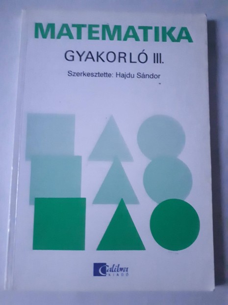 Hajdu Sndor: Matematikai gyakorl III. 5-6. osztly CA0603