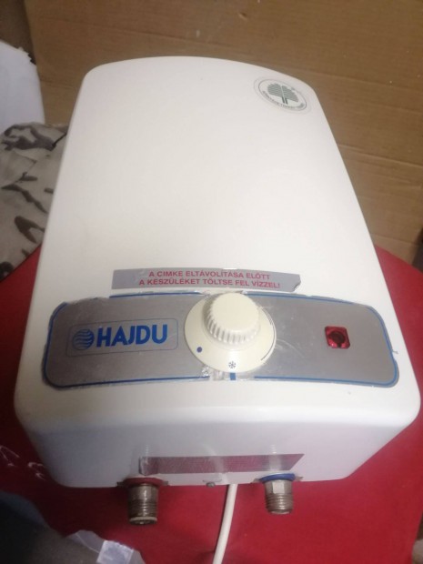 Hajdu fali vizmelegitő bojler 1500W nyaralóba keveset használt