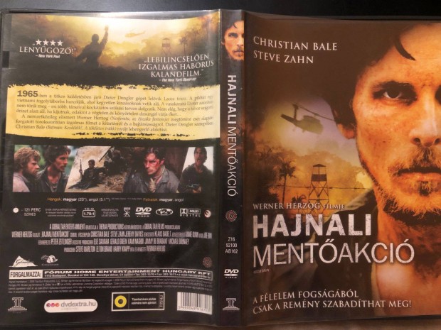 Hajnali mentakci (karcmentes, Christian Bale) DVD