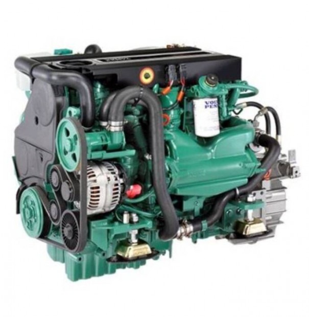Haj�motor 2db Volvo Penta D3 190 kev�s �zem�r�val