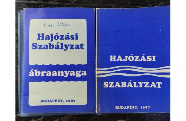Hajózási Szabályzat és ábraanyaga