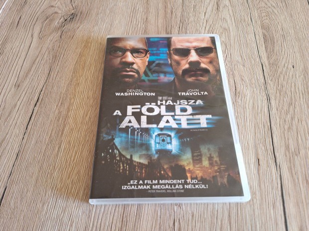 Hajsza a föld alatt dvd (fsz: Denzel Washington, John Travolta) film!