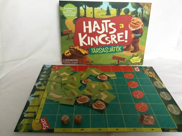 Hajts a kincsre, új társasjáték