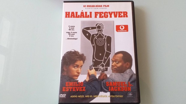 Halli fegyver vgjtk DVD film-Samuel L.Jackson Emilio Estevez