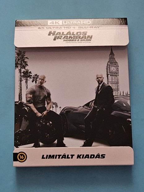 Halalos iramban Hobbs s Shaw 4k (fmdoboz) Blu-ray