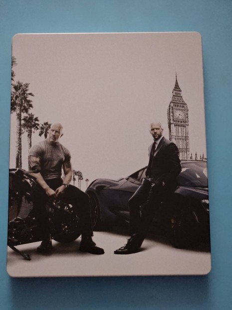 Halalos iramban Hobbs és Shaw 4k (fémdoboz) Blu-ray