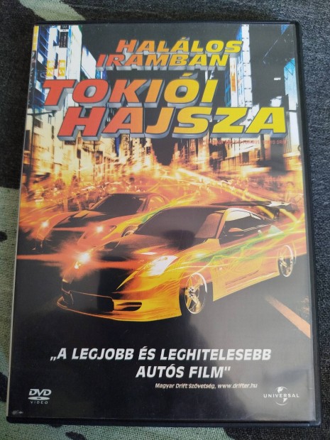 Halálos iramban Tokio drift dvd