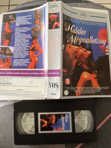 Halálos megszállottság vhs h film