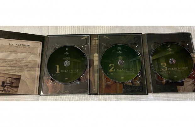 Halálsoron háromlemezes extra kiadás digipack (DVD)