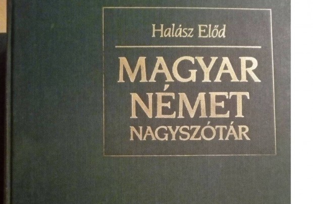 Halsz Eld Magyar - nmet Akadmiai nagysztr