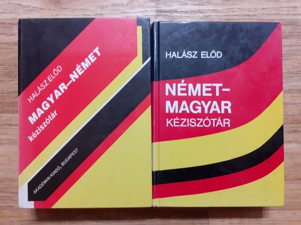 Halsz Eld: Magyar-nmet s nmet-magyar kzisztr egy csomagban