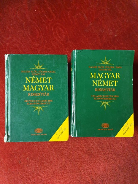 Halsz Eld - Nmet-Magyar s Magyar-Nmet kissztr