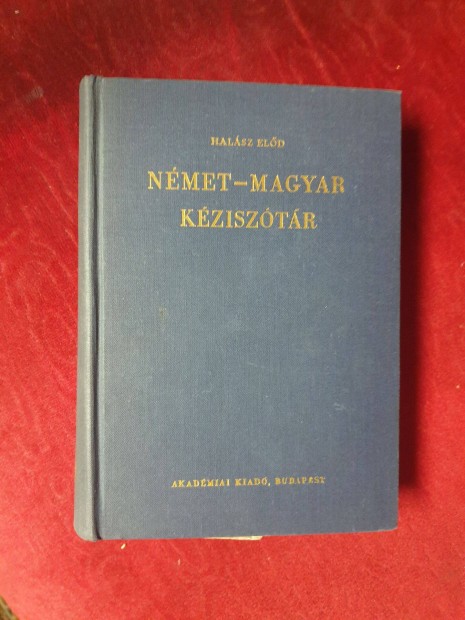 Halsz Eld - Nmet-Magyar kzisztr