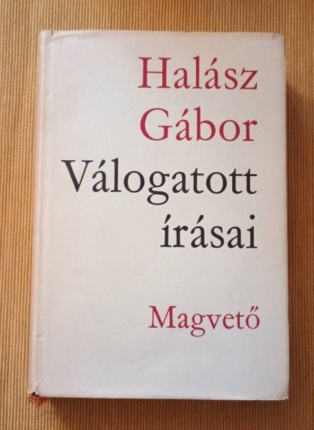 Halsz Gbor Vlogatott rsai 