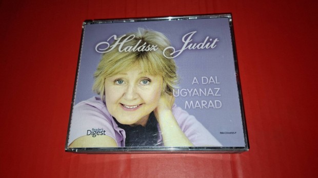 Halász Judit A dal ugyanaz marad 4 × Cd box 2009