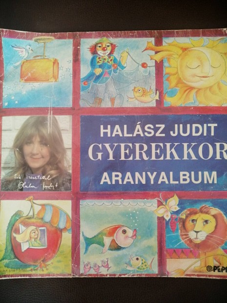 Halsz Judit  'Gyerekkor' Aranyalbum elad