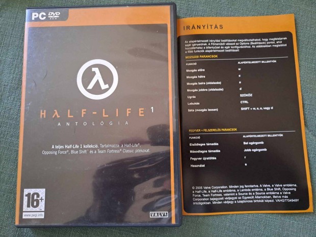 Half-Life 1 antolgia PC DVD
