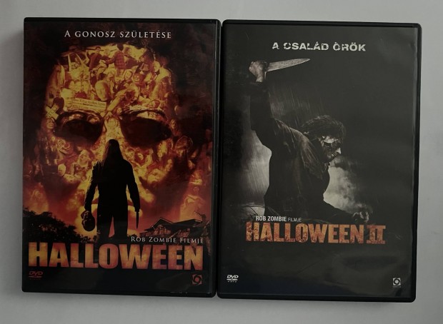 Halloween 1,2rsz (Rob Zombie) dvd