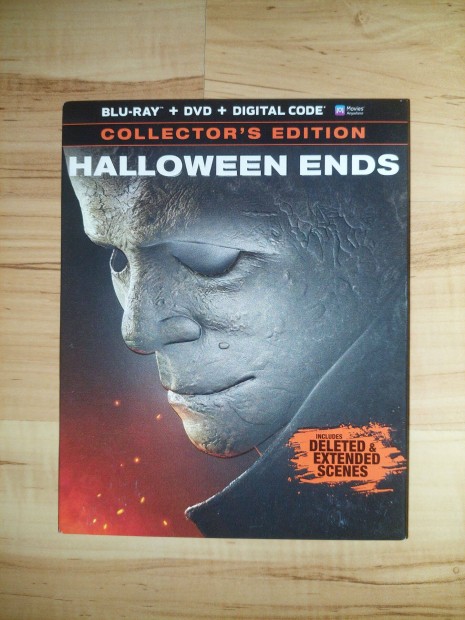 Halloween Ends blu-ray limitlt slipcover (j, rgikd mentes, USA)