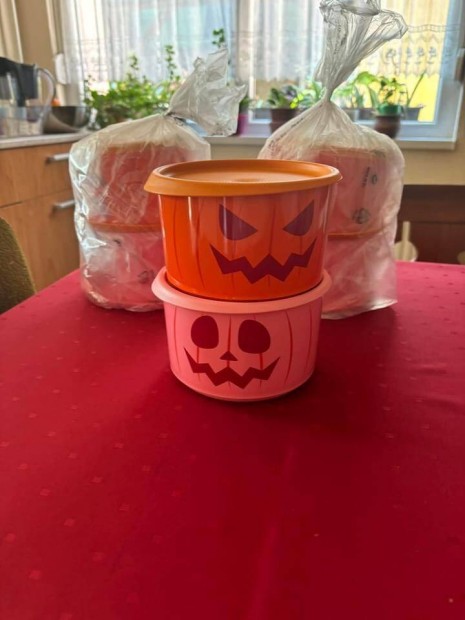 Halloween akci Tupperware 2x2db-os tl szett j