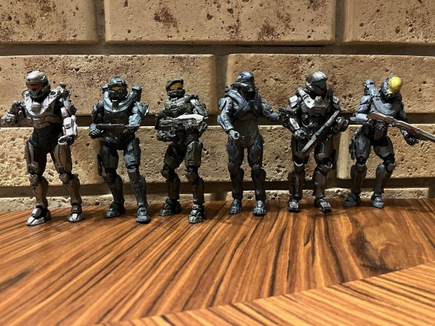 Halo 5 Mcfarlane figurk - 6 db