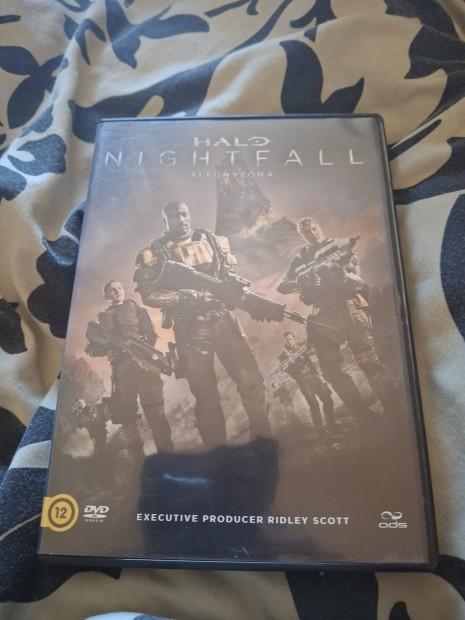 Halo Nightfall Alkonyzna DVD Film Magyar szinkronos