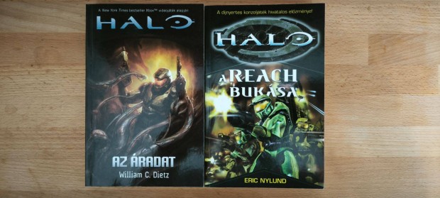 Halo - Az áradat, Halo - A REACH bukasa könyvek