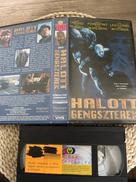 Halott gengszterek vhs film