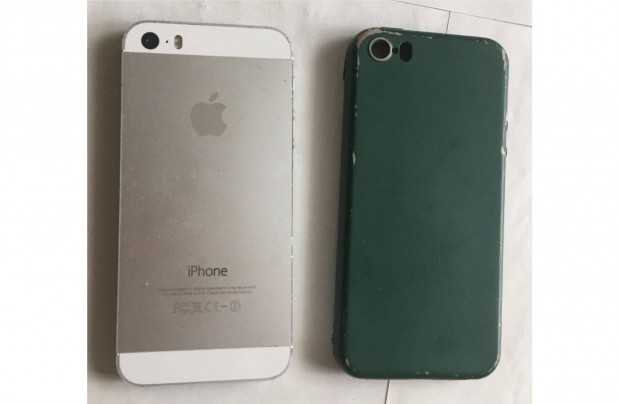 Hlzatfggetlen iphone 5s 32 GB okostelefon, vegflia, hasznlt tok