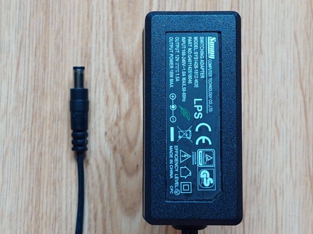Hálózati adapter Sunny SYS1428-2412-W2E 12V-1.5A