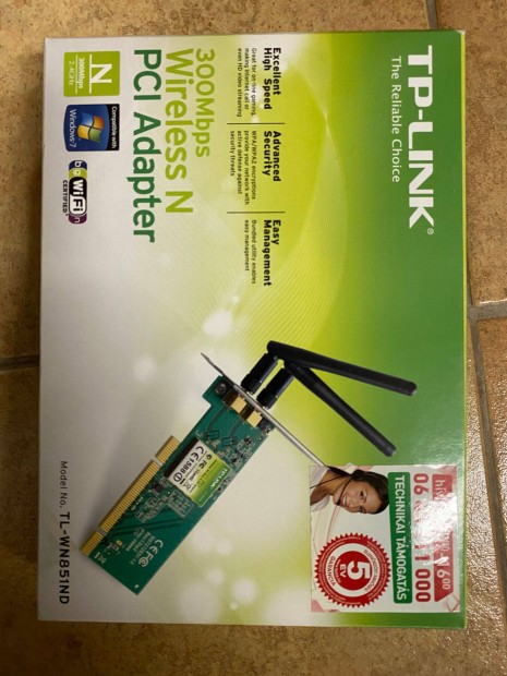 Hlzati krtya Wireless - PCI - TP-Link