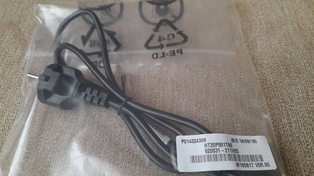 Hálózati tápkábel 220V, eredeti HP