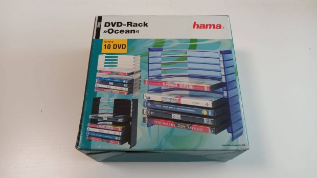 Hama DVD tartó 10 db DVD-hez