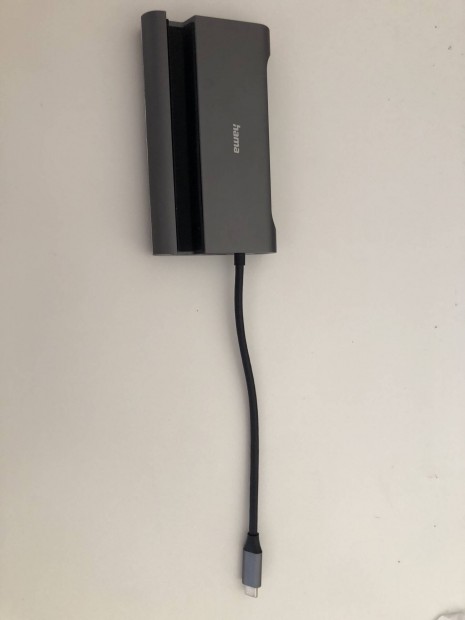 Hama FIC USB Type-C 7 az 1-ben Dokkol adapter
