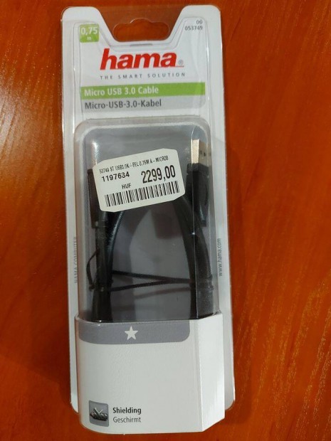 Hama Micro USB 3 kbel