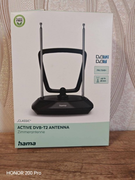 Hama Performance DVB-T/DVB-T2 univerzális szobaantenna, fekete