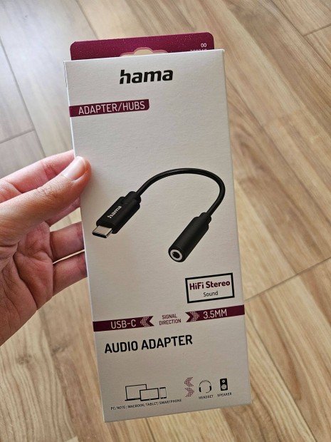 Hama Type-C - 3,5 MM Jack Audio Adapter - Hama Audio Adapter USB-C TO