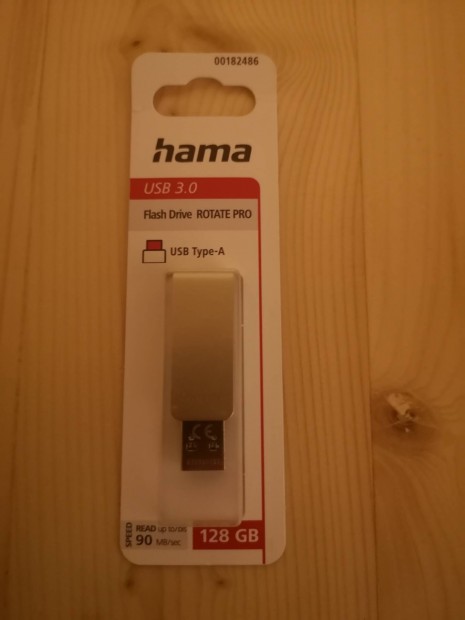 Hama USB 3.0 Rotate Pro 128 GB pendrive (Új) 