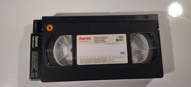 Hama VHS S-VHS Vide Tisztt Kazetta Tisztt Folyadkkal