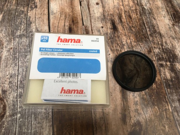 Hama polar filter, 58 mm