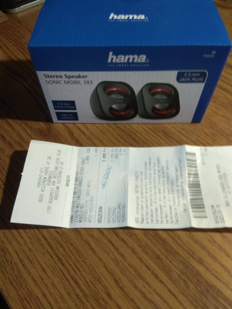 Hama usb sztere hangszrk j