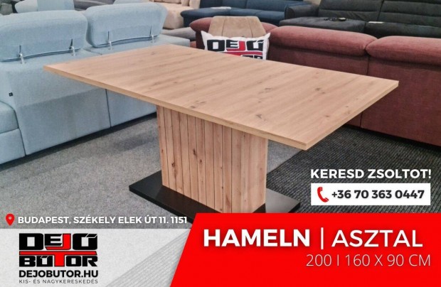 Hameln fa erezett asztal tkezasztal bvthet 90x160/200 cm