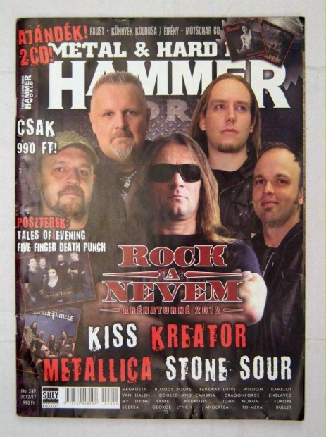 Hammer World 2012/11.szm November (No.249) poszterrel