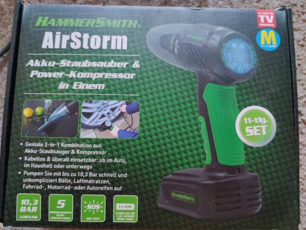 Hammersmith Air Storm Akkumultoros Porszv s Kompresszor