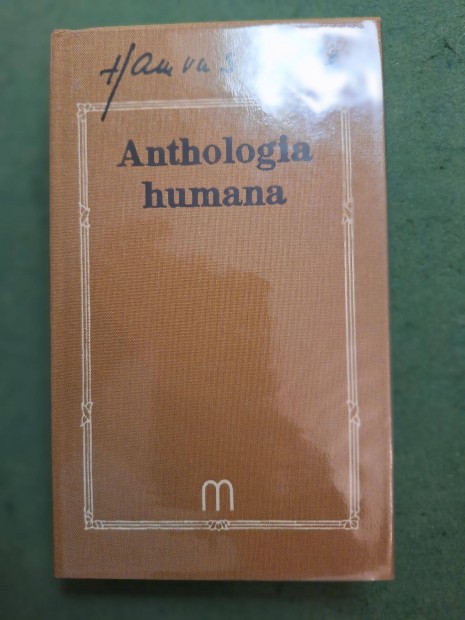 Hamvas Bla: Anthologia humana