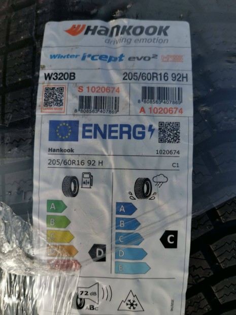 Hancook téli gumi 205/60 R16 92H De Fekttűrő