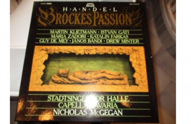 Handel Brockes Passion dszdobozos LP hanglemez album elad