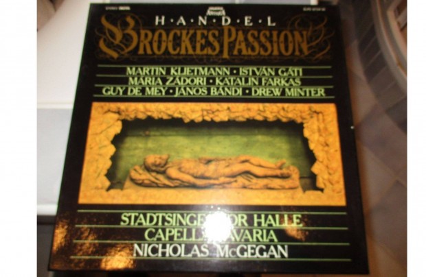 Handel Brockes Passion dszdobozos bakelit hanglemez album elad