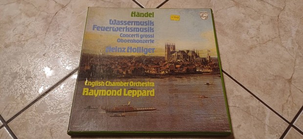 Handel Holliger 3lp bakelit hanglemez